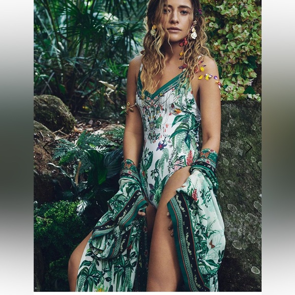 Camilla Swimwear Daintree Darling Tie Back One Piece With Trim - Picture 4 of 15